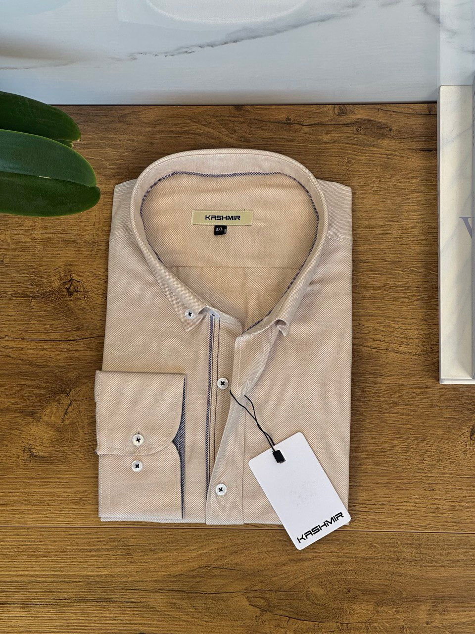 Classic Luxe Shirt - Beij