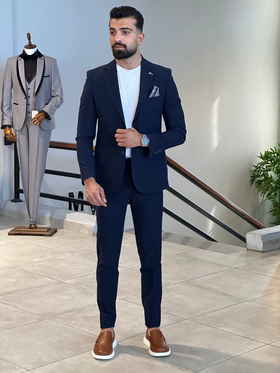 Ceremony Suit - Navy