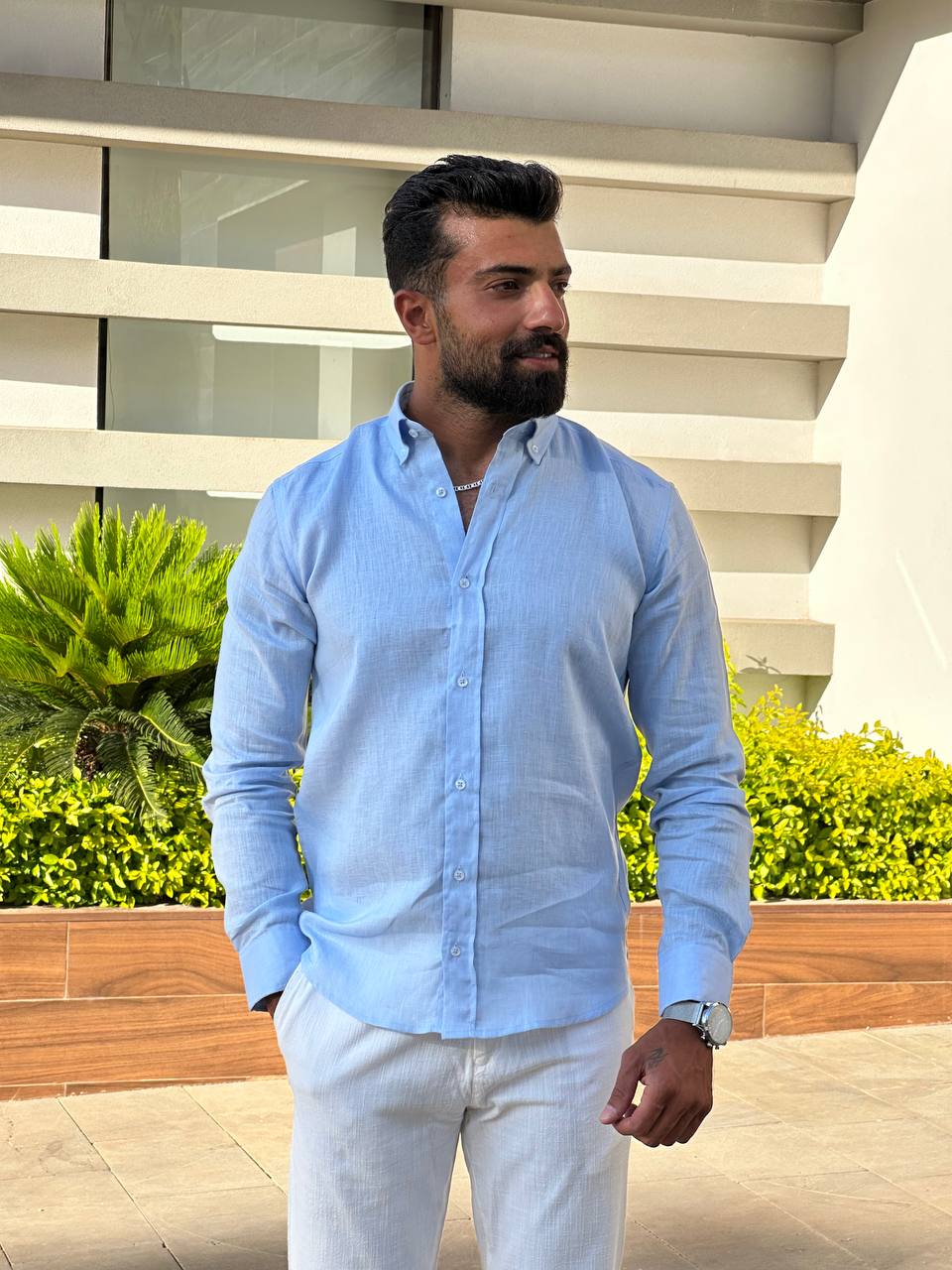 Lenin Shirt - Baby Blue