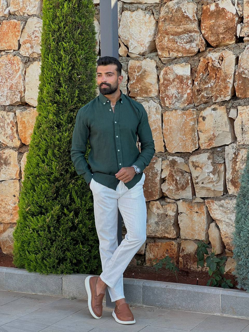Lenin Shirt - Olive