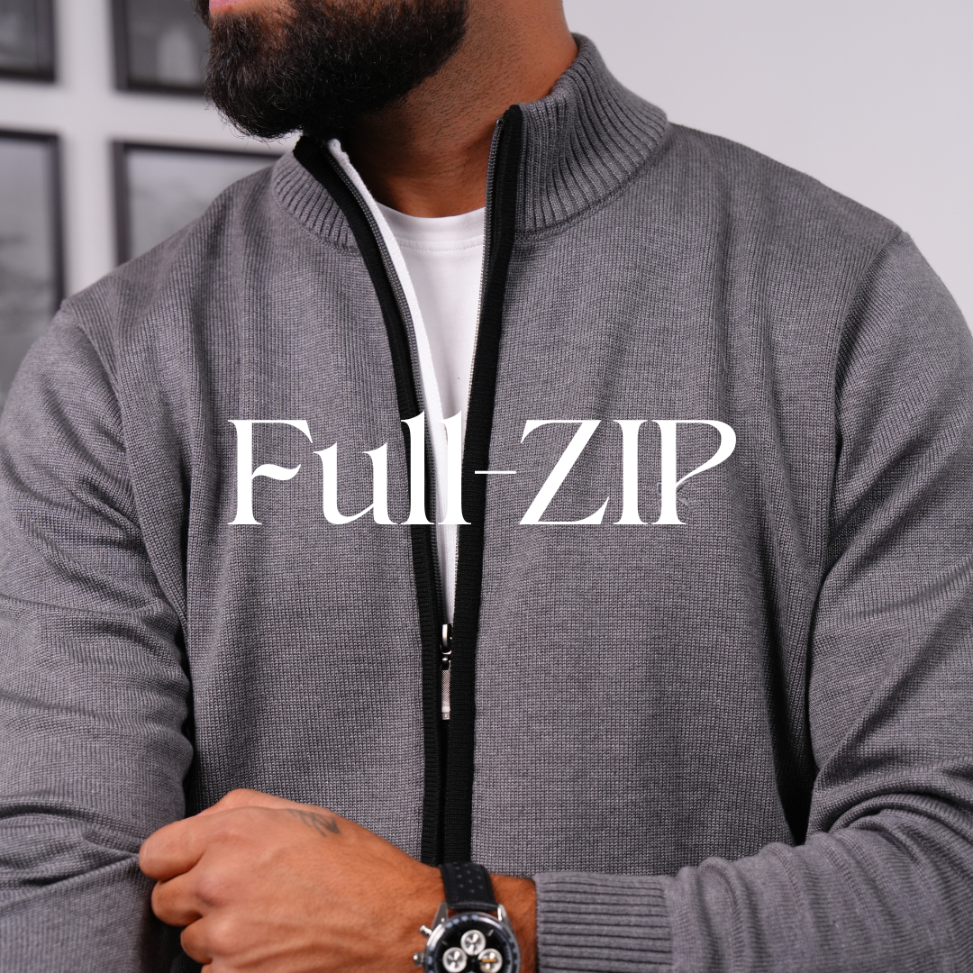 Full-Zip Sweater