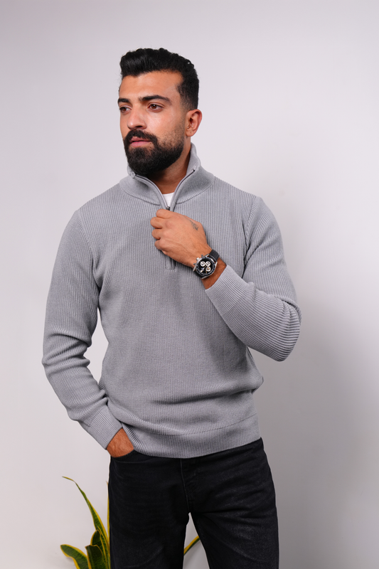 Cozy Sweater - Light Grey