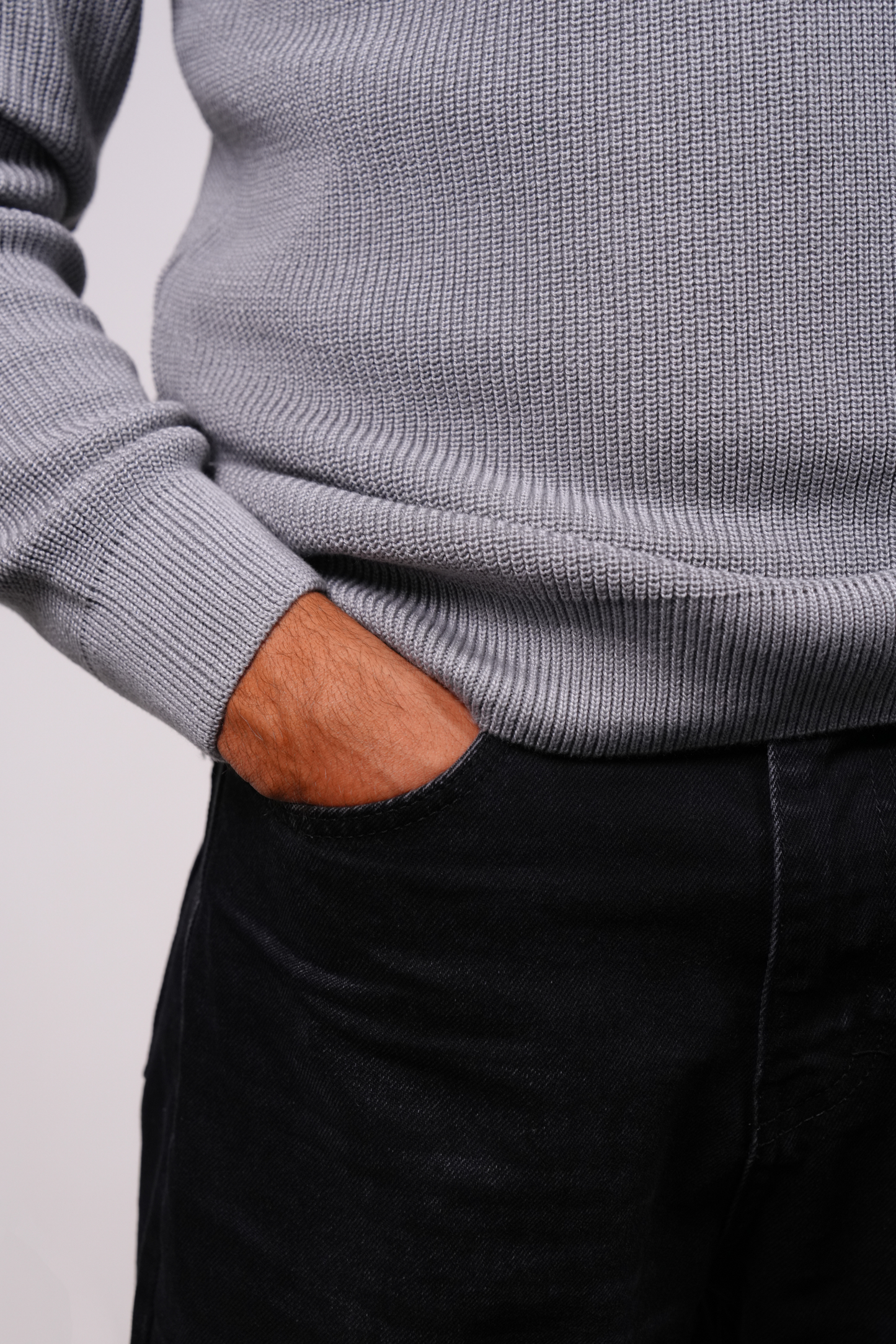 Cozy Sweater - Light Grey