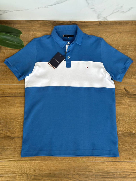 Breeze Polo - Blue/White