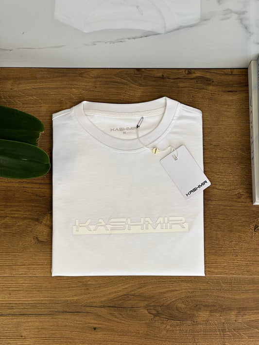 Serene Mist Round Neck - White