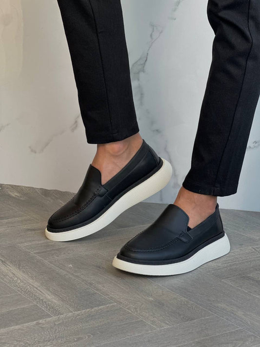 Urban Luxe Moccasins - Black