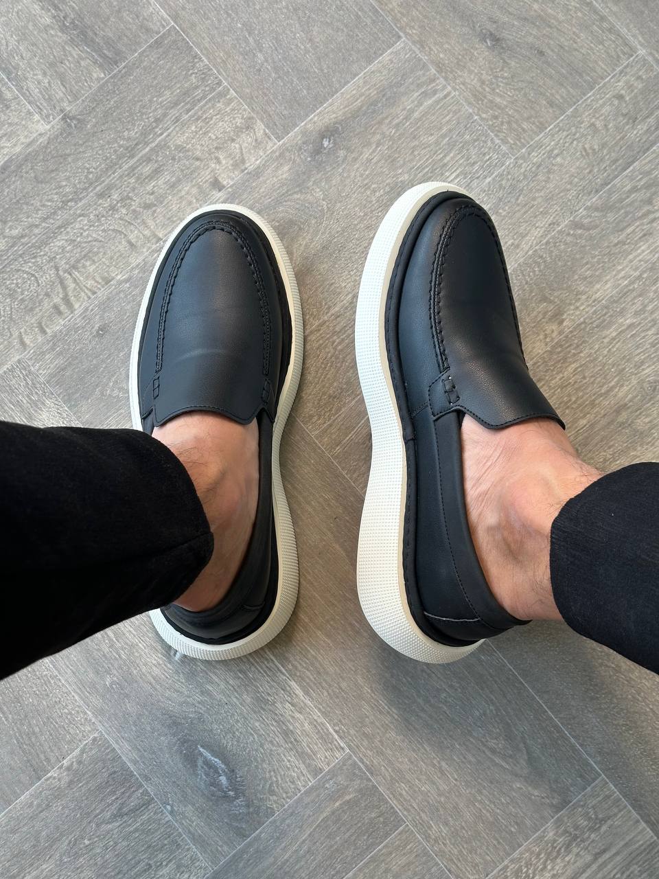 Urban Luxe Moccasins - Black