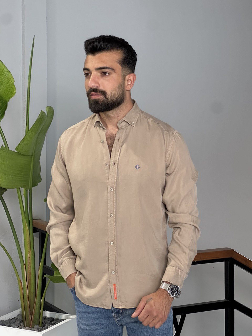Tencel Shirt - Beij