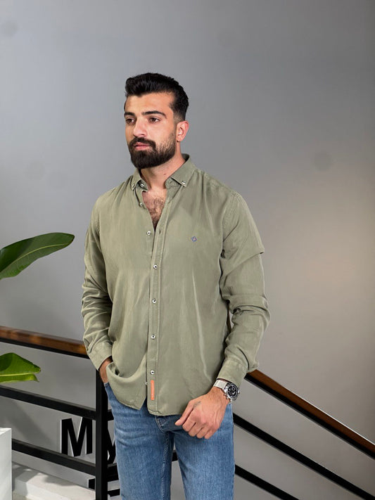 Tencel Shirt - Olive