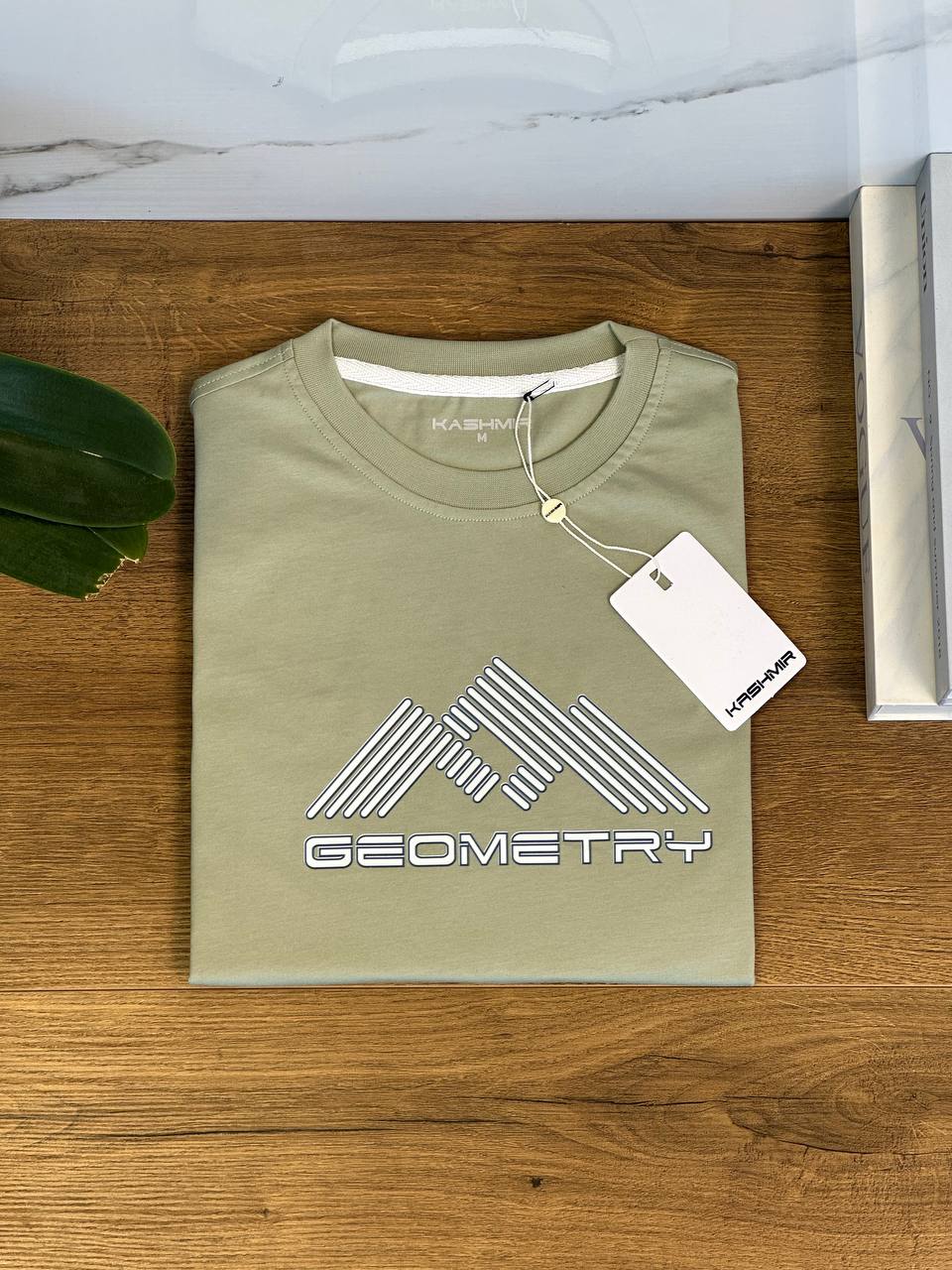 Geometric T shirt - Mint
