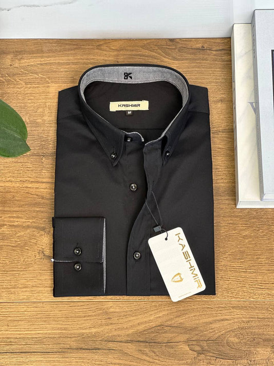 Kashmir Shirt - Black