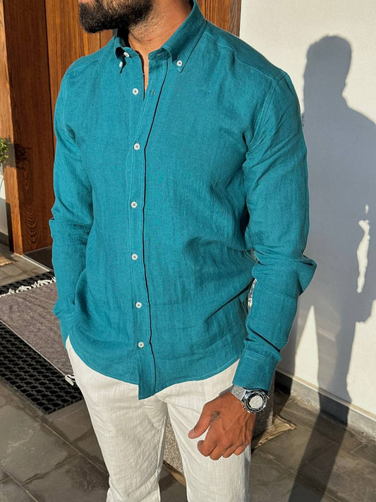 Lenin Shirt - Teal Color