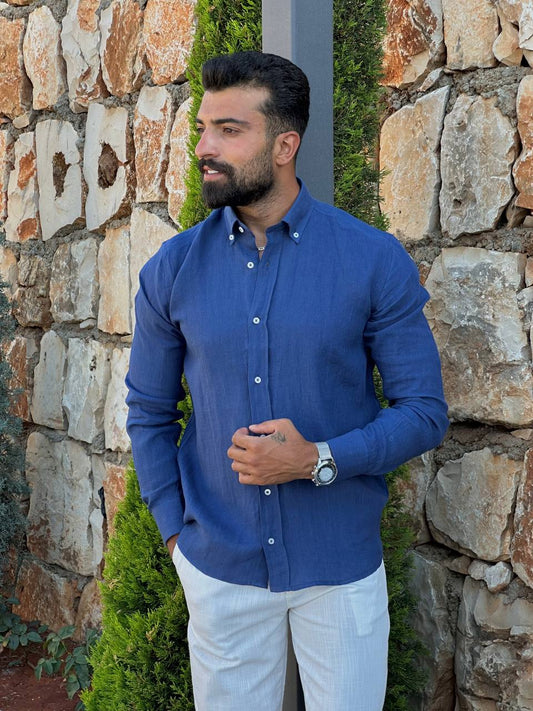 Lenin Shirt - Navy