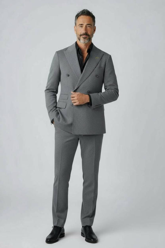 Ivory Suit - Grey
